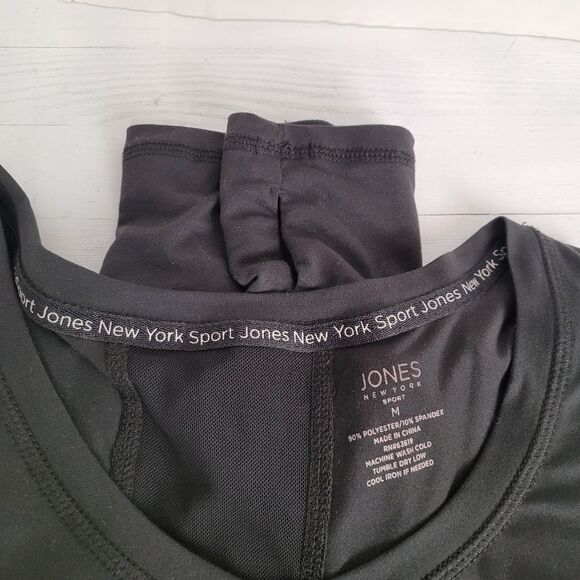Jones New York Long Sleeve Workout Sport Top Size: M - Picture 3 of 5